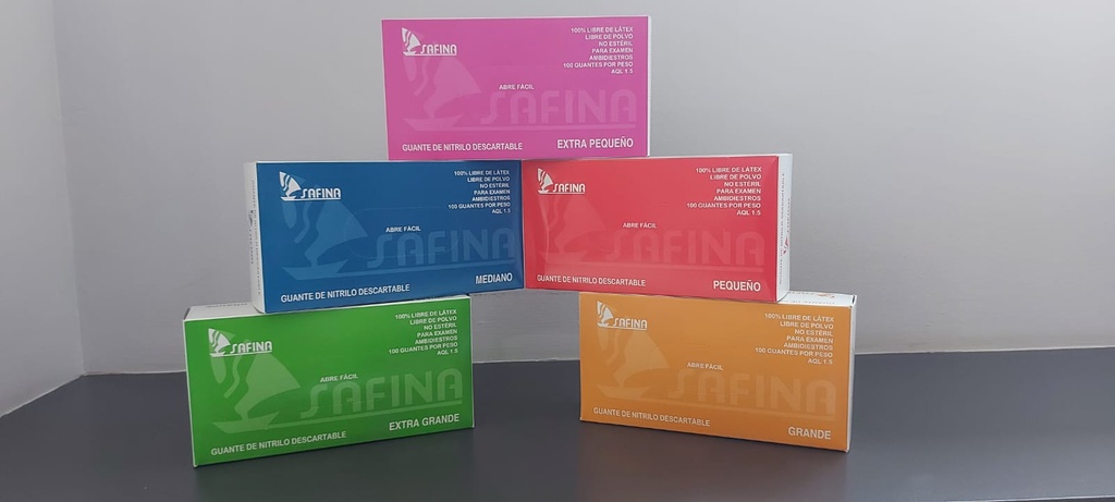 Guante Nitrilo Libre Polvo 1x10