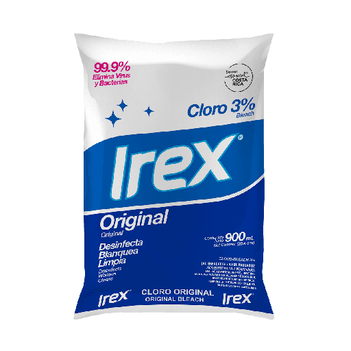CLORO IREX 3% 900 ML CJ 1X16